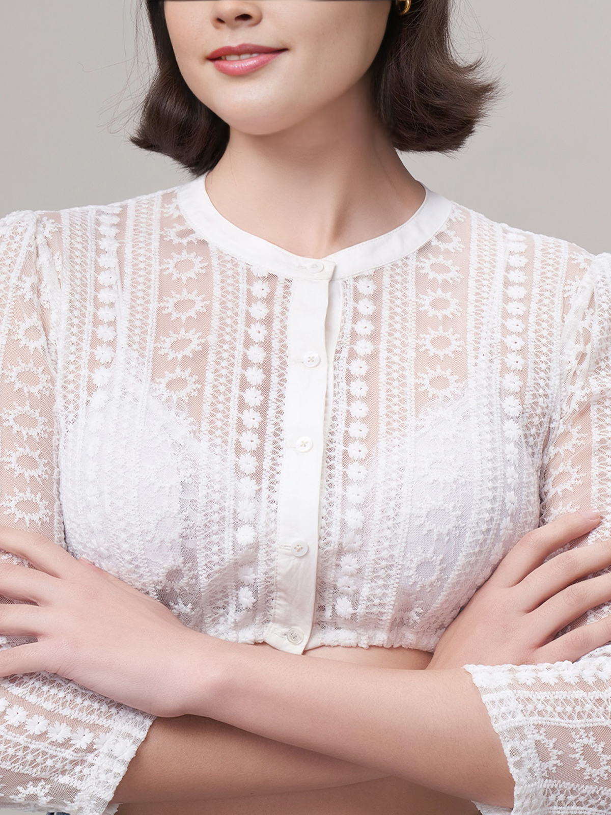 Ehreer Dirndl in Weiß