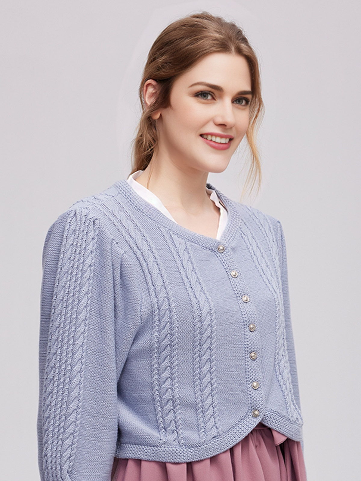 Schwarz Blaues Dirndl