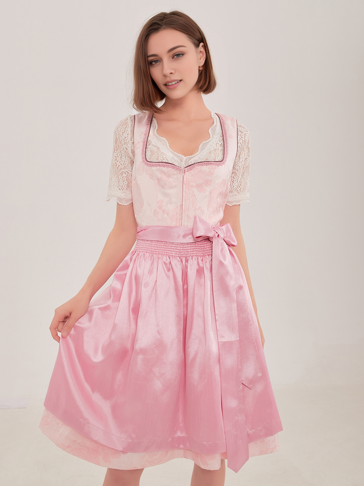 Ein elegantes blaues Dirndl als Inspirationsquelle