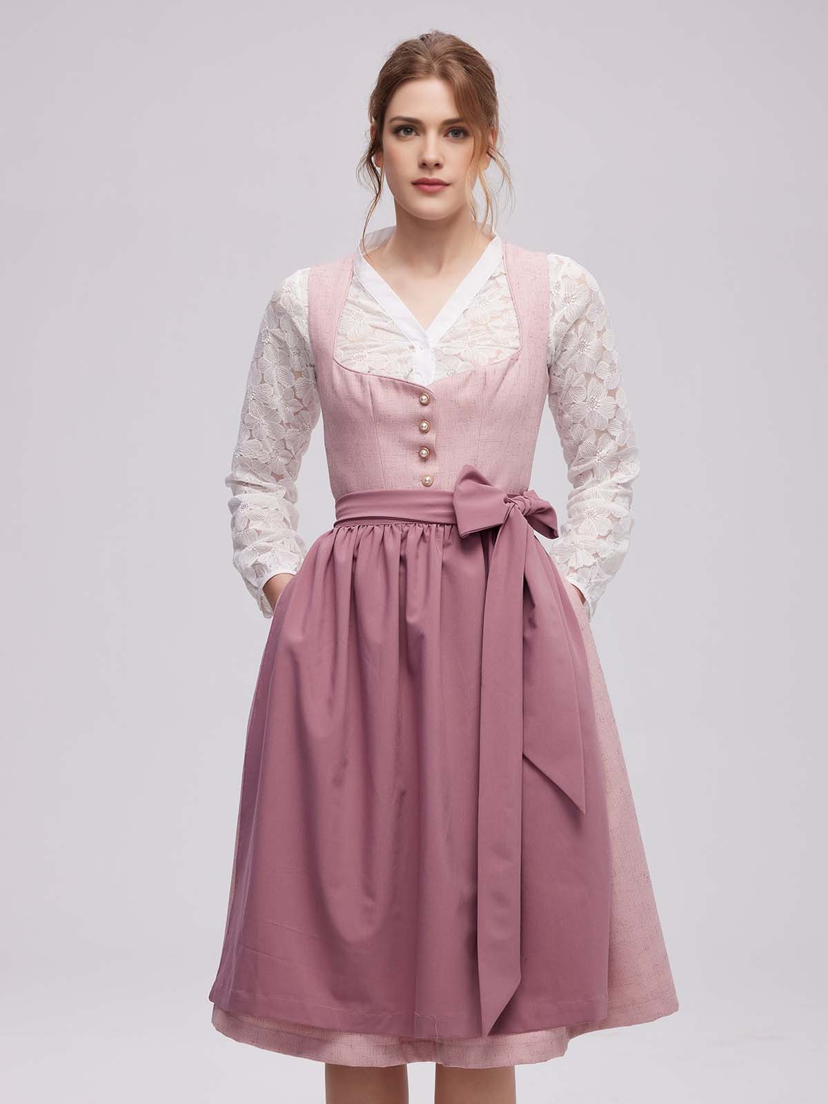 Amuseliebe Dirndl in Rosa