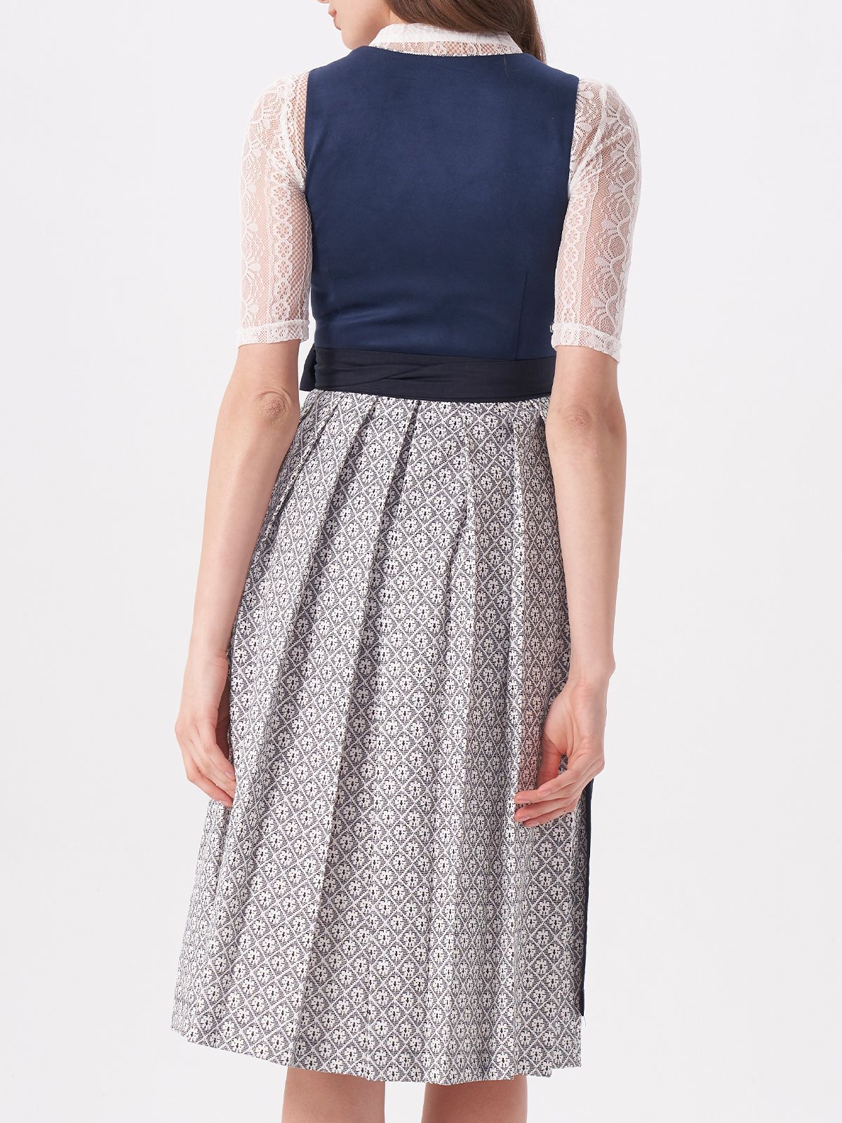 Modernes Dirndl in Blau